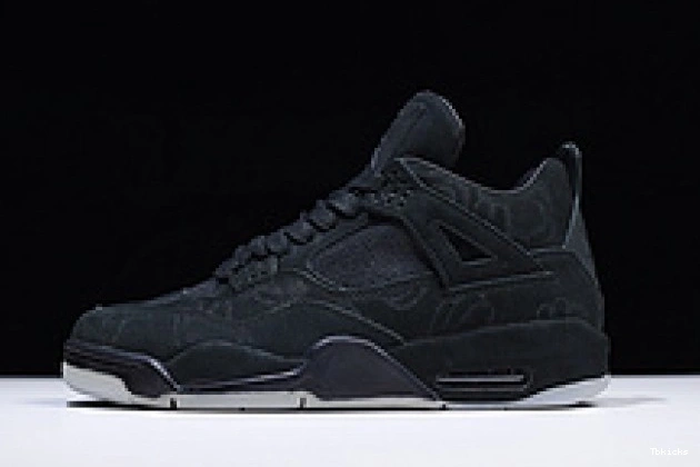 Rep TBK Air Jordan 930155 black 001 4 Nike retro kaws 0709